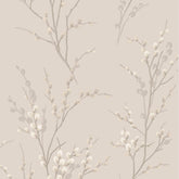 Laura Ashley Pussy Willow Wallpaper Dove Grey